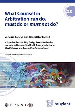 portada What Councel in Arbitration Should and Should not do?