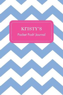 portada Kristy's Pocket Posh Journal, Chevron (en Inglés)