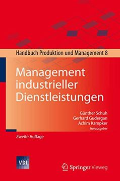 portada Management Industrieller Dienstleistungen: Handbuch Produktion und Management 8 (in German)