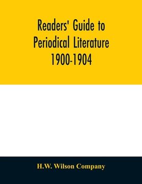 portada Readers' guide to periodical literature 1900-1904 (in English)