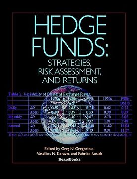 portada hedge funds: strategies, risk assessment, and returns (en Inglés)