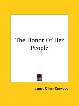 portada the honor of her people (in English)