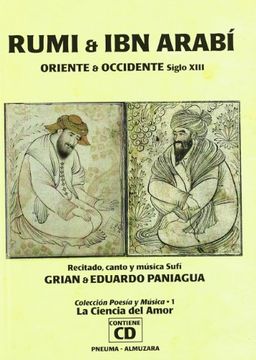 portada Rumi and ibn Arabi: Oriente & Occidente Siglo Xiii (Incluye Audio -Cd)