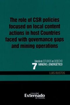 portada THE ROLE OF CSR POLICIES FOCUSED ON LOCAL CONTENT ACTIONS IN HOST COUNTRIES FACED WITH GOVERNANCE GAPS