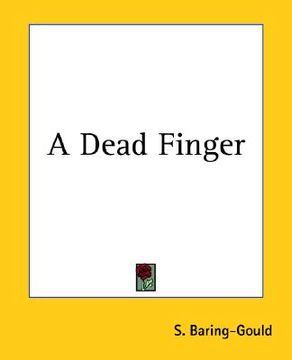 portada a dead finger (in English)