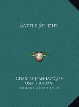 portada battle studies (en Inglés)