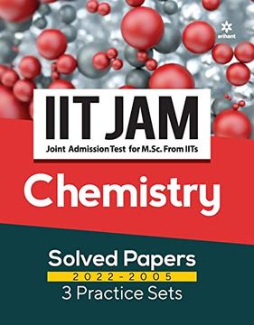 portada Iit jam Chemistry Solved Papers (2022-2005) and 3 Practice Sets (in English)
