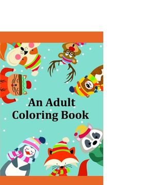 portada An Adult Coloring Book: Creative haven christmas inspirations coloring book (en Inglés)