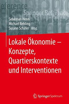 portada Lokale Ökonomie – Konzepte, Quartierskontexte und Interventionen (en Alemán)