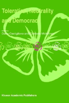 portada toleration, neutrality and democracy (en Inglés)