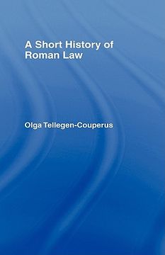portada a short history of roman law (en Inglés)