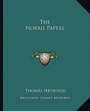 portada the norris papers (en Inglés)