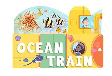 portada Ocean Train: An Activity Board Book (On-Track Learning) (en Inglés)