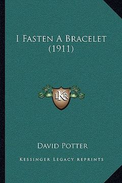 portada i fasten a bracelet (1911) (in English)