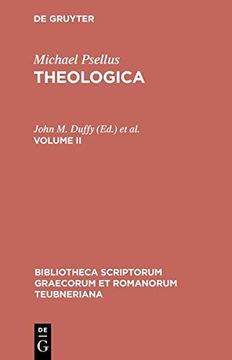 portada 2: Theologica: Vol II (Theologica in the Bibliotheca Teubneriana)