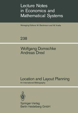 portada location and layout planning: an international bibliography (en Inglés)