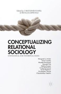 portada Conceptualizing Relational Sociology: Ontological and Theoretical Issues (en Inglés)