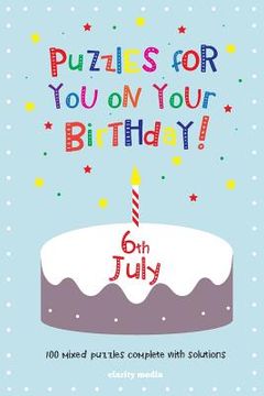 portada Puzzles for you on your Birthday - 6th July (en Inglés)