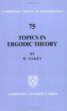 portada Topics in Ergodic Theory Paperback (Cambridge Tracts in Mathematics) (en Inglés)