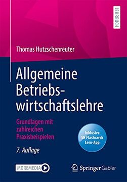 portada Allgemeine Betriebswirtschaftslehre (en Alemán)