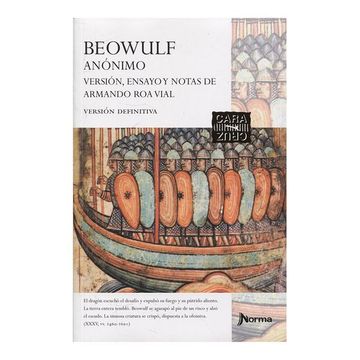 portada Beowulf [Version Ensayo y Notas de Armando roa Vial]
