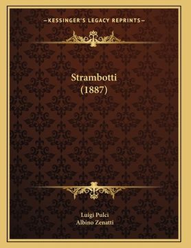 portada Strambotti (1887) (en Italiano)