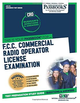 portada F. C. C. Commercial Radio Operator License Examination (Cro) 