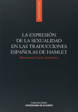 portada Expresión De La Sexualidad En Las Traducciones Españolas De Hamlet