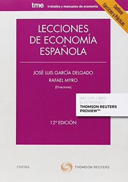 portada Lecciones Econ. Española (Manuales Universitarios 2016)