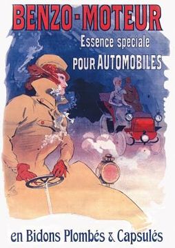 portada Carnet Ligné Affiche Benzo Essence Automobiles (en Francés)