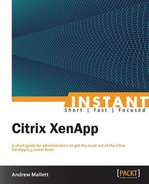 portada Instant Citrix Xenapp (in English)