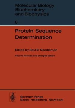 portada protein sequence determination: a sourc of methods and techniques (en Inglés)