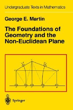 portada the foundations of geometry and the non-euclidean plane (en Inglés)