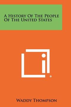portada a history of the people of the united states (en Inglés)