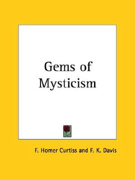 portada gems of mysticism (en Inglés)