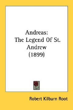 portada andreas: the legend of st. andrew (1899) (en Inglés)