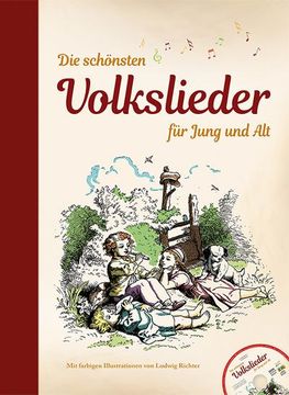 portada Die Schönsten Volkslieder für Jung und alt - mit cd (en Alemán)