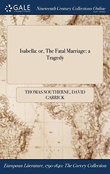 portada Isabella: or, The Fatal Marriage: a Tragedy
