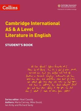 portada Collins Cambridge as & a Level – Cambridge International as & a Level Literature in English Student's Book (in English)