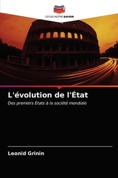 portada L'évolution de l'État (en Francés)