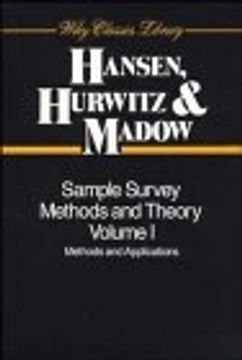 portada sample survey methods and theory, 2 volume set