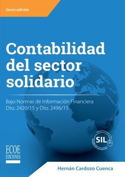 portada Contabilidad del sector solidario: Bajo NIF Decreto 2483
