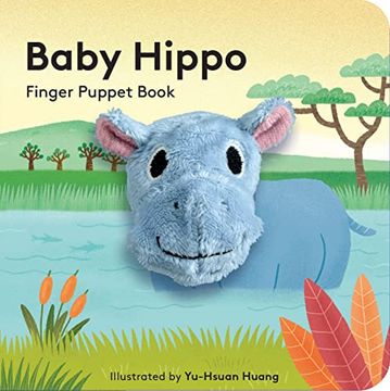 portada Baby Hippo: Finger Puppet Book (en Inglés)