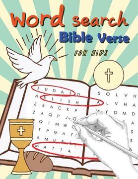 portada Word Search Bible Verse for Kids: Word Search for Bible Study for Kids Ages 6-8 (en Inglés)