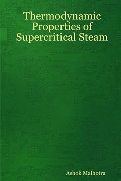 portada Thermodynamic Properties of Supercritical Steam (en Inglés)