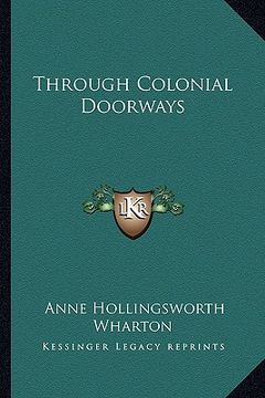 portada through colonial doorways (in English)