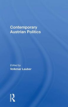 portada Contemporary Austrian Politics (en Inglés)