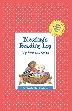 portada Blessing's Reading Log: My First 200 Books (Gatst) (Grow a Thousand Stories Tall) (en Inglés)