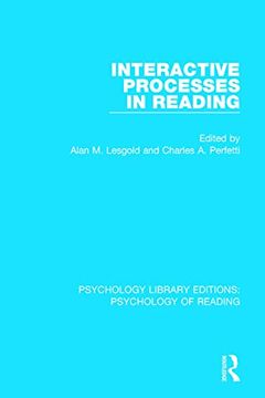 portada Interactive Processes in Reading (en Inglés)