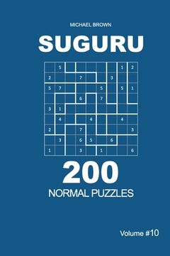 portada Suguru - 200 Normal Puzzles 9x9 (Volume 10) (en Inglés)